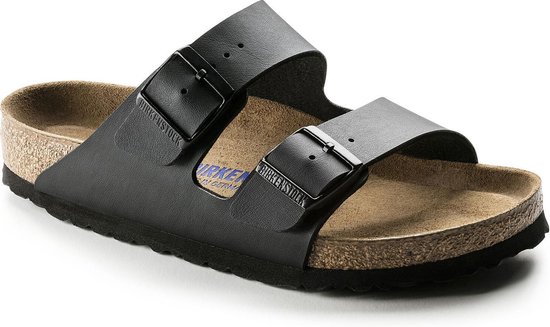 Bol Com Birkenstock Arizona Slippers Zwart Zacht Voetbed Maat 44