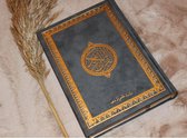 Fluwelen Koran Groot - Grijs