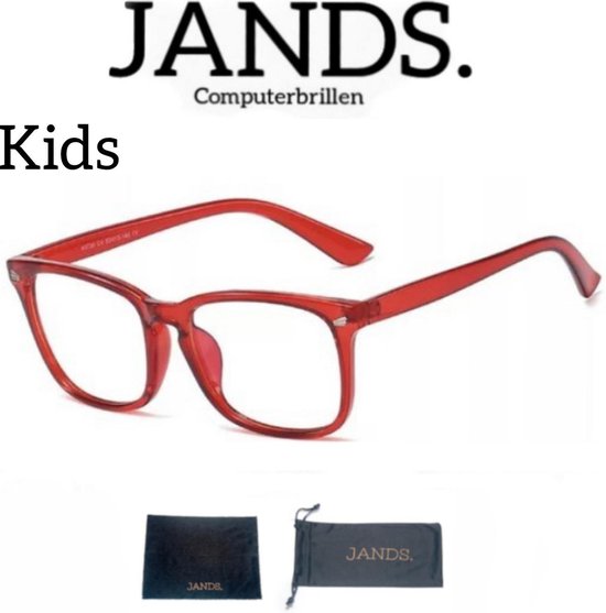 verteren Elektropositief Geweldige eik JANDS. Kids computerbril - Kinderbril - Kinder Blauw Licht Bril - Anti Blue  Light -... | bol.com