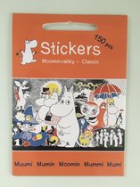 Moomins Stickers - 150 stickers - Moominvalley Classic - Moomin karakters