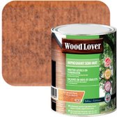 WoodLover Impregnant Semi mat - Beits - Transparante 2 lagige beits in natuur kleuren - 647 - Meranti Rood - 0,75 l