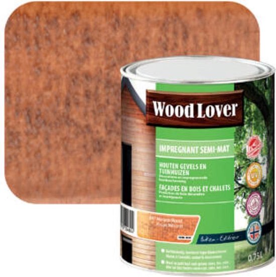 WoodLover Impregnant Semi mat - - Transparante 2 lagige beits in natuur kleuren... |