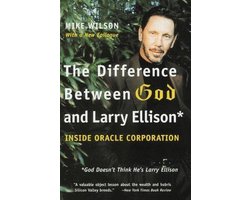 Omslag van The Difference Between God and Larry Ellison