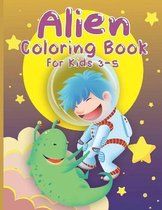 Alien Coloring Book For Kids