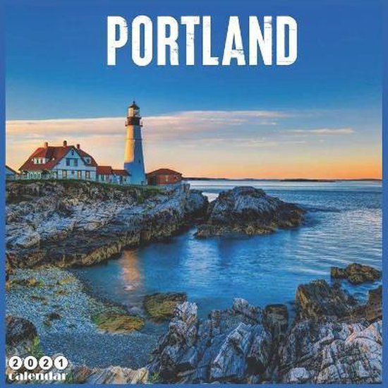 Portland 2021 Calendar, 365 Days Calendars 9798673894699 Boeken