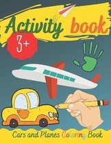 Activity Book - Cars and Planes Coloring Book