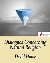 Cover van 'Dialogues Concerning Natural Religion' door David Hume, met een piramide die de lucht weerspiegelt.