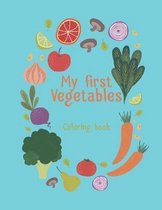 My First Vegetables Coloring Book