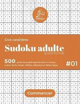 Sudoku adulte grand format 500 grilles