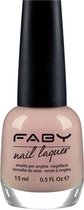 Faby Nagellak Petals In The River Dames 15 Ml Vegan Nude