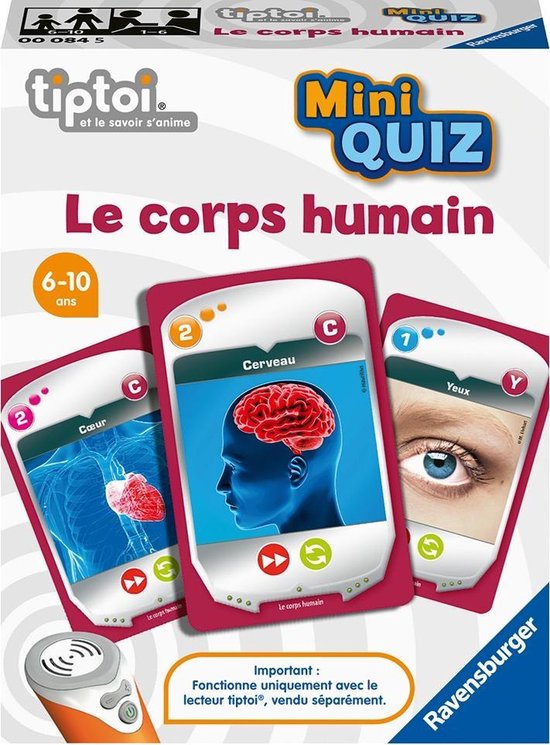 Afbeelding van het spel tiptoi - Mini Quiz - Het menselijk lichaam