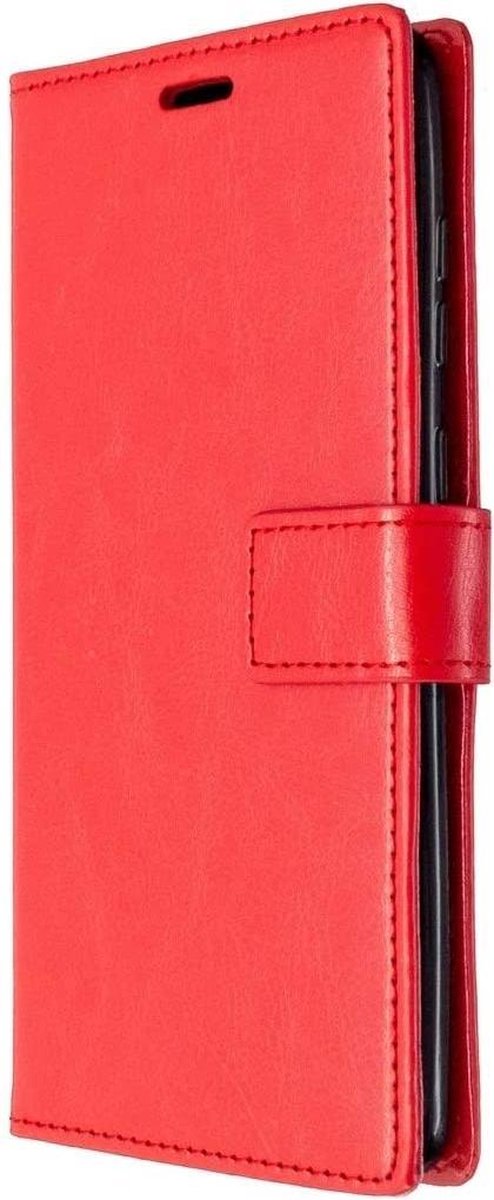 Portemonnee Book Case Hoesje Geschikt voor: Realme 7 - rood