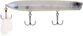 Zeebaars plug - 24 gram - Berkley Cane Walker - Ghost White