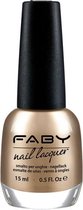 Faby Nagellak You're On Pandora Dames 15 Ml Vegan Goud