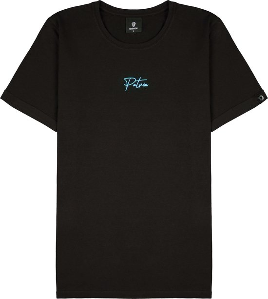 Patrón Wear - T-shirt Emilio Noir/ Blue - Taille L