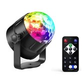 Disco Lamp - Party Light - Deluxe - Lichteffect - Stroboscoop - LED Projector - Feestverlichting - Discoverlichting - Disco Bal - Inclusief Afstandsbediening