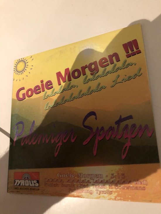 Palemiger Spatzen - goeie morgen (lalala) cd-single