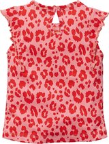 Quapi baby meisjes t-shirt Gerdy Shell Pink Leopard