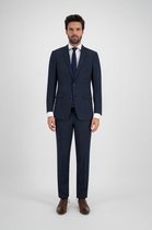GENTS | Pak Kostuum Heren wol blauw 2-delig 0012 Maat 44