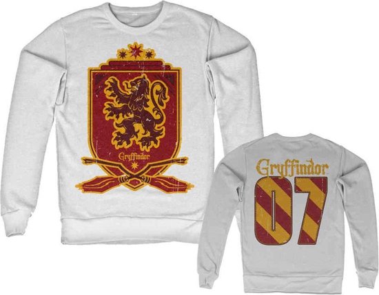 Harry Potter Sweater/trui -L- Gryffindor 07 Wit