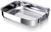 Montini Rechthoekige pan - braadslede voor gebruik in de oven 30 cm x 22 cm x 5.5 cm