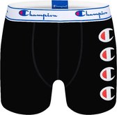 Champion Legacy - Boxershort heren - Zijkant logo-print - Zwart