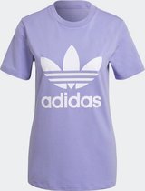 adidas Classics Trefoil Dames T-Shirt - Maat 40