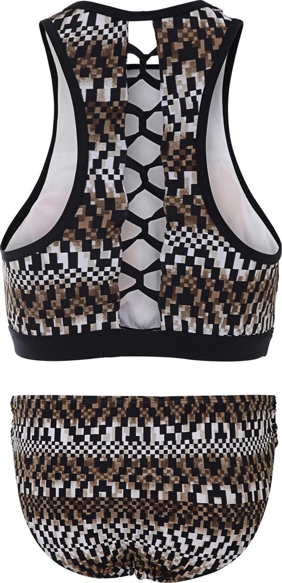 Dames bikini sport met gevlochten detail - Work pattern — afbeelding 2