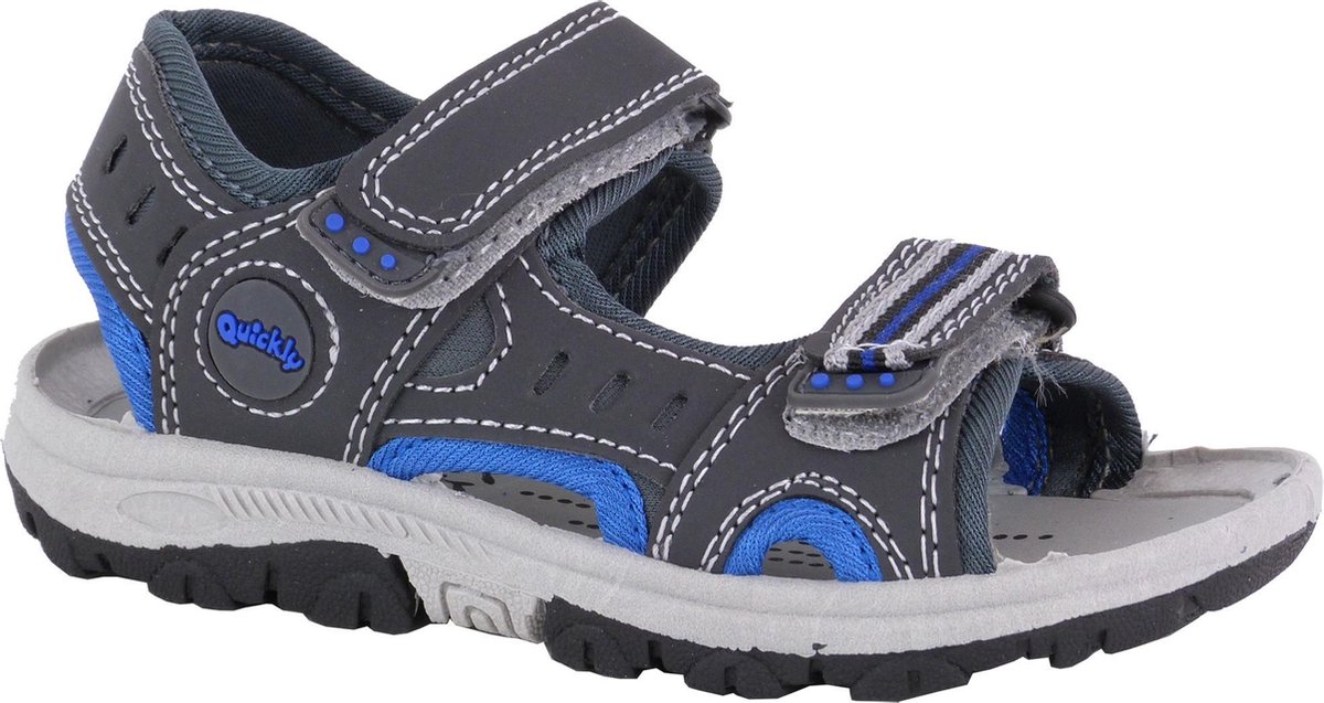 Kinder sandaal maat 28 blauw grijs
