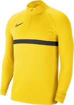 Nike Academy 21 Sporttrui - Maat S  - Mannen - geel/zwart
