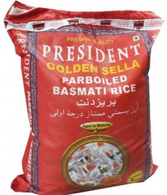 President Basmati Parboiled Rice 20 kg