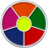 Kryolan cream color circle 6 kleuren: UV-dayglow