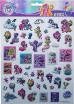 Bubbel-stickers "My Little Pony" +/- 50 Stickers