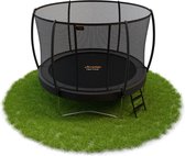 Avyna Pro-Line trampoline 10 Ø305cm met Royal Class veiligheidsnet & gratis trapje – Grijs