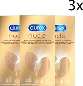 Durex Condooms Nude 10st x3
