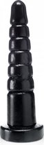 XXLTOYS - Celeste - XXL Dildo - Inbrenglengte 35 X 8 cm - Black - Uniek Design Dildo – Stevige Dildo – voor Diehards only - Made in Europe  - zwaargewicht 828 gram
