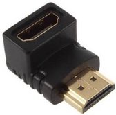 HDMI-Adapter met Converterkop - Mannetje naar Vrouwtje M/F-Connectoren - Kopverlenging Compatibel met HDTV 1080P