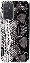 Casetastic Samsung Galaxy A52 (2021) 5G / Galaxy A52 (2021) 4G Hoesje - Softcover Hoesje met Design - Snake Print