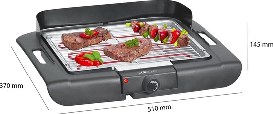 Clatronic BQ 3507 - Elektrische Tafelbarbecue van Merkloos — afbeelding 5