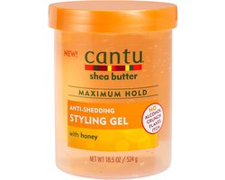 Vormende Gel Cantu Anti-Shedding Honing (524 g)