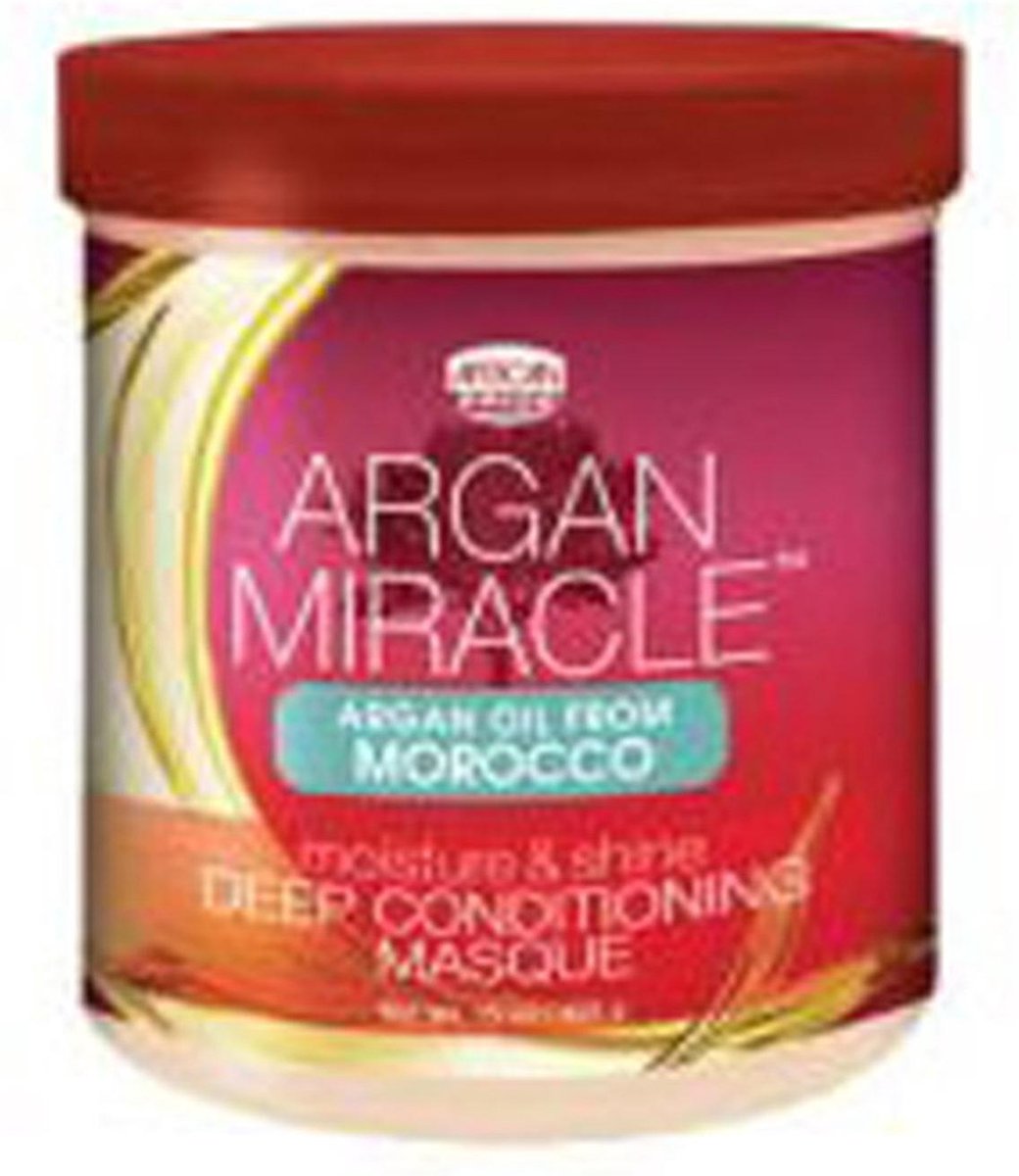 African Pride Argan Miracle Moisture & Shine Deep Conditioning Masque 425 gr