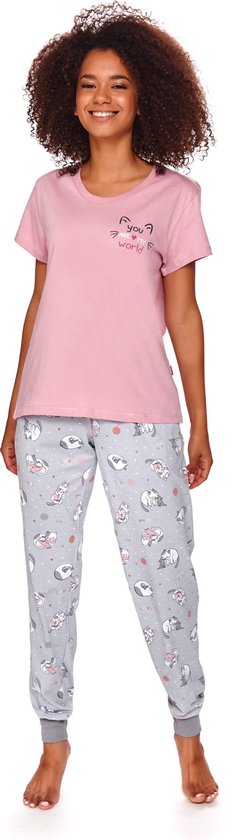 Doctor Nap Pyjama Dames Volwassenen | Korte Mouw Lange Broek | Pyama Dames  Volwassenen... | bol.com