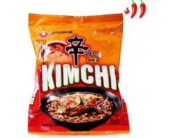 Nongshim Spicy Kimchi Ramen - Instant Pittige Kimchi Taste Noedels - Hot Pikante Noedels (5 stuks x120g)