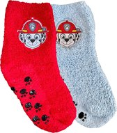 PAW Patrol Sokken | Marshall | 2 Paar | Badstof | Maat 23 - 26 | Anti-slip | Dikke Sokken