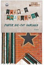 Piatek13 - Paper die cut garland Free Spirit P13-FRE-32 10x15cm