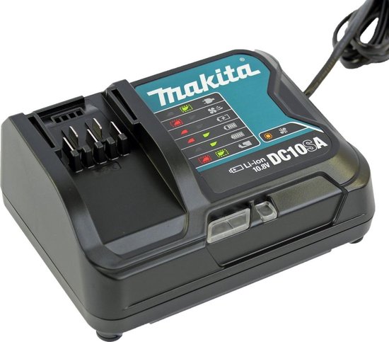 Chargeur de batterie Makita chargeur DC10SA - tension de charge 10.8V - 220  -240V -... | bol