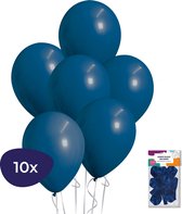 Blauwe Ballonnen - 10 stuks - Donkerblauwe Ballonnen