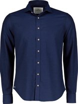 Hensen Overhemd - Slim Fit - Blauw - XXL