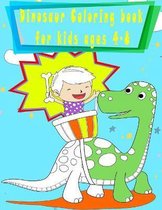 Dinosaur Coloring book for kids ages 4 -8