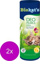Biokat's Deo Pearls Spring - Kattenbakreinigingsmiddelen - 2 x 700 g